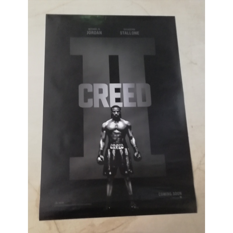 Creed II Original 27×39 1-Sheet Teaser Movie Poster (2018)