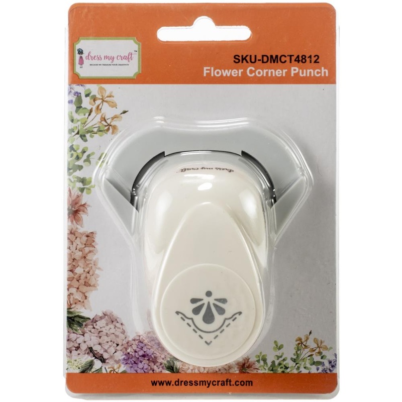 Dress My Craft Paper Punch Flower Corner