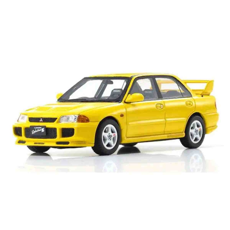 Mitsubishi Lancer Evolution III Yellow  – 1:43 Scale Resin Model Car