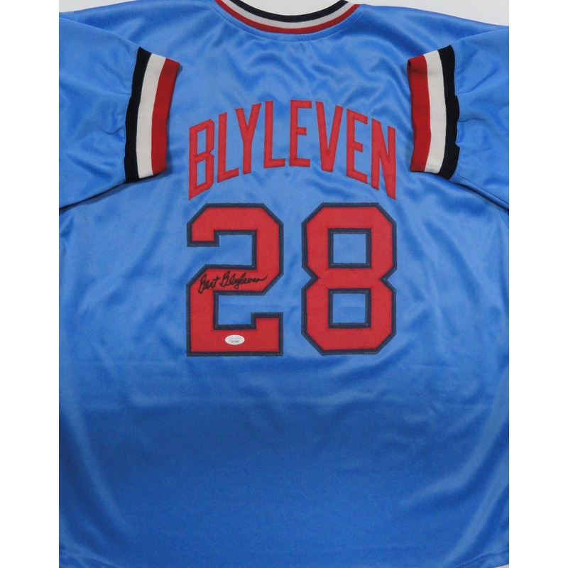 Twins BERT BLYLEVEN Signed Custom Replica Minnesota Throwback Jersey AUTO – JSA