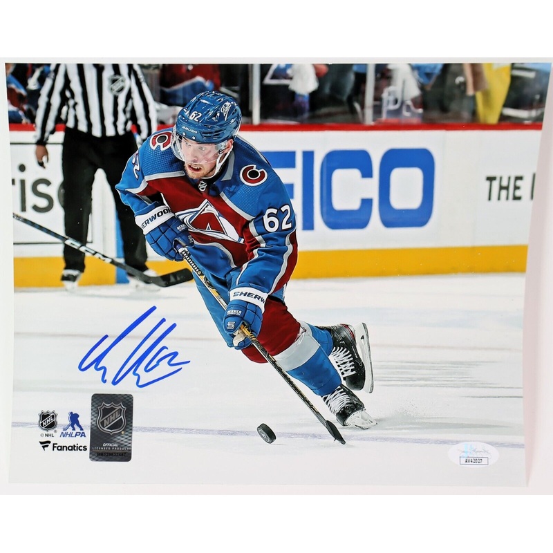 Artturi Lehkonen Autographed 8×10 Photo JSA COA