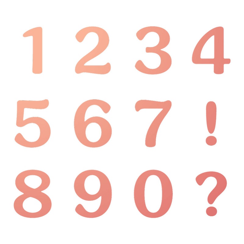 Bee Playful Numbers – Honey Cuts