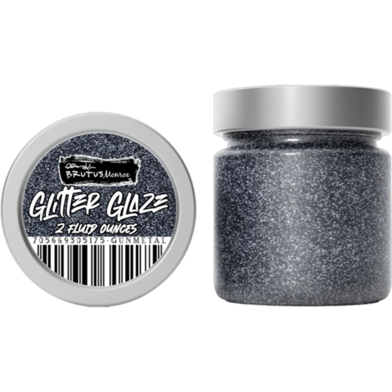 Brutus Monroe Glitter Glaze – Gun Metal