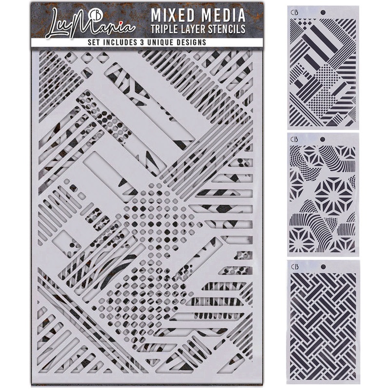 Ciao Bella Stencil Mix Triple Layer Set #005