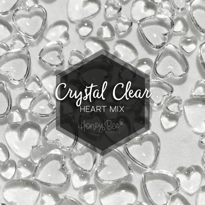 Crystal Clear – Acrylic Hearts Mix