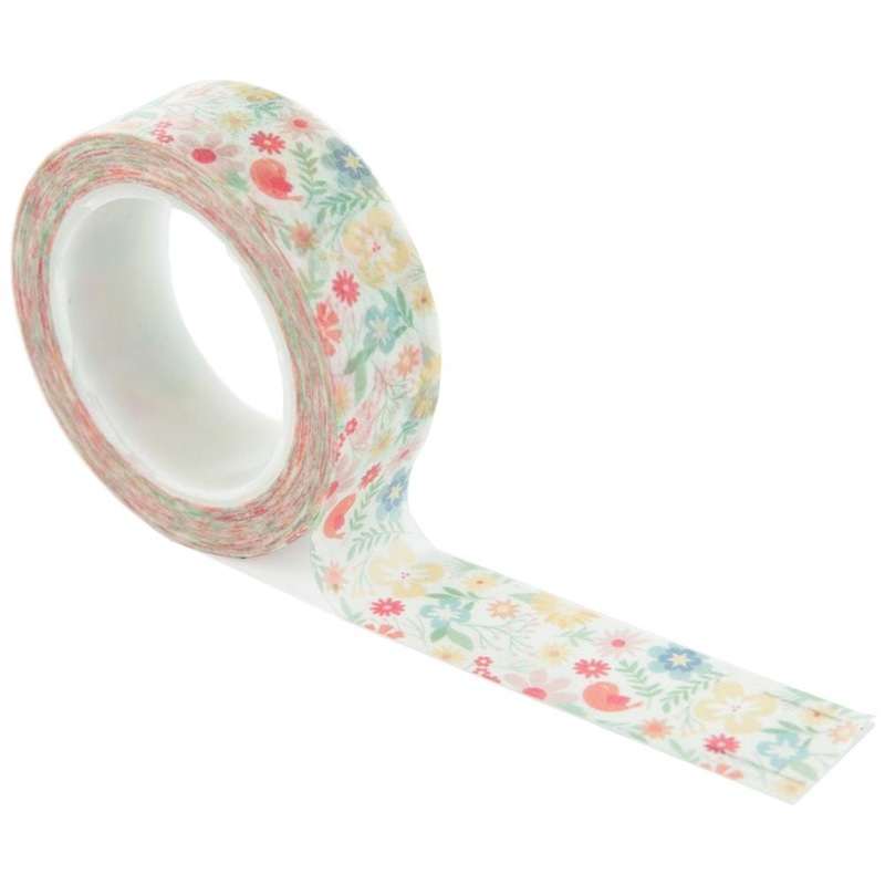 Echo Park Our Little Princess Washi Tape 30′ Fairytale Floral