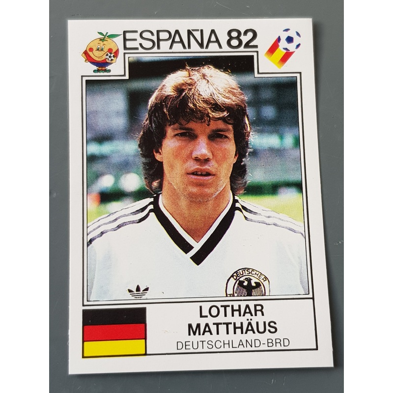 Panini World Cup Story Sonric’s #155 Lothar Matthus Sticker