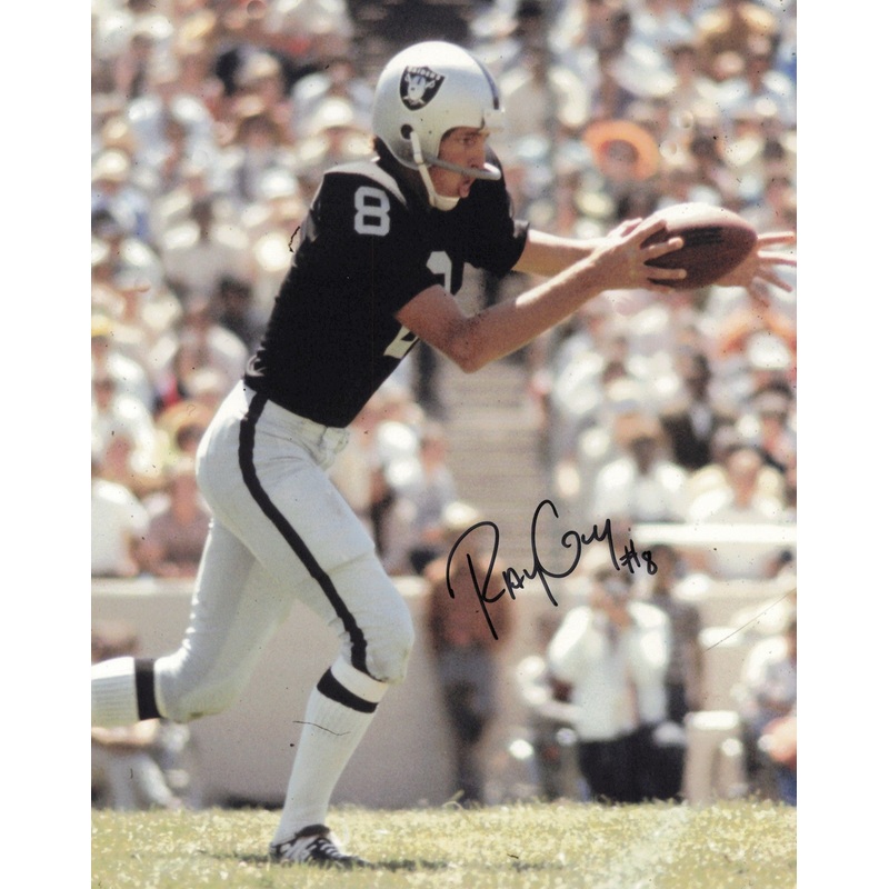 Ray Guy Autographed Signed 8×10 Photo Oakland Raiders SKU #247477