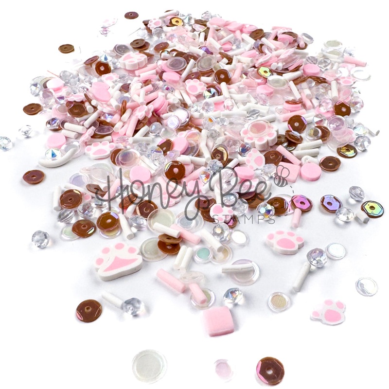 Rosey Whiskers – Sequin Mix