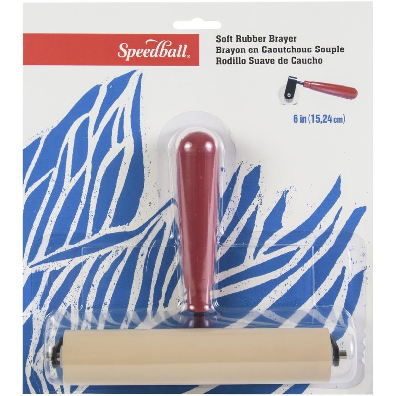 Speedball Brayer 6 Soft Rubber
