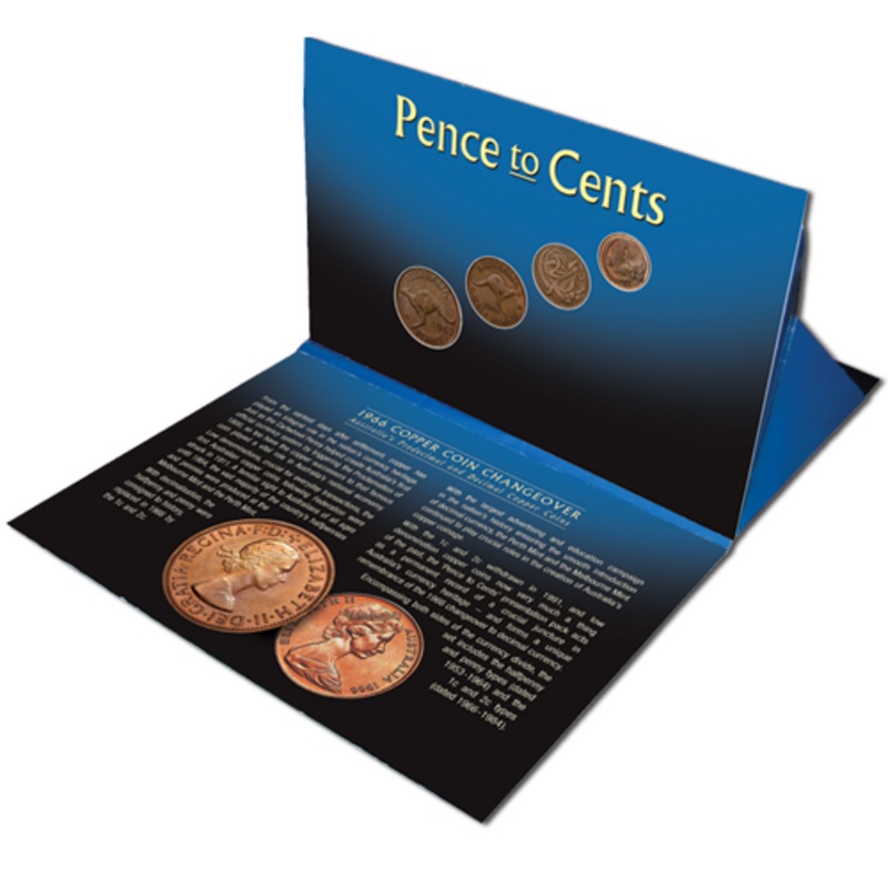 1953-84 Pence To Cents Changeover Pack