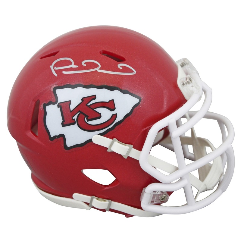 Chiefs Patrick Mahomes Authentic Signed Speed Mini Helmet Autographed Fanatics