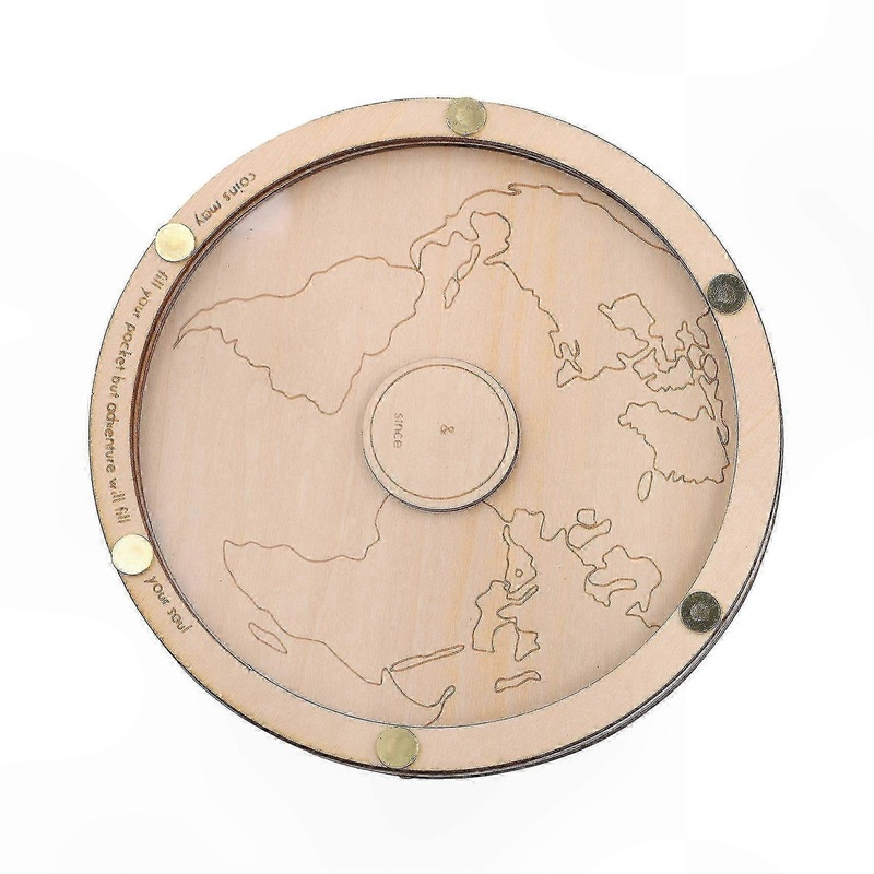 Customizable Coin Display Travel Gift Transparent Money Box for Coin Collecting and Sliding Fun