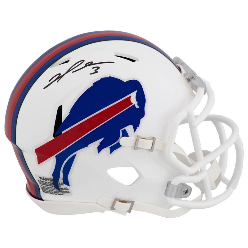 Damar Hamlin Signed Buffalo Bills Riddell Speed Mini Helmet – (SCHWARTZ COA)