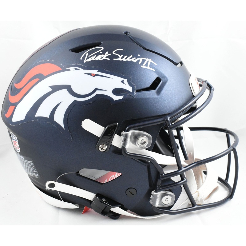 Patrick Surtain II Autographed Denver Broncos F/S Speed Flex Helmet – Beckett W