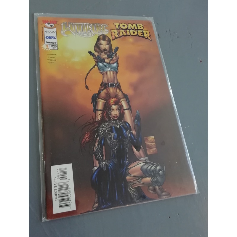 Witchblade/Tomb Raider #1 VF+ Variant