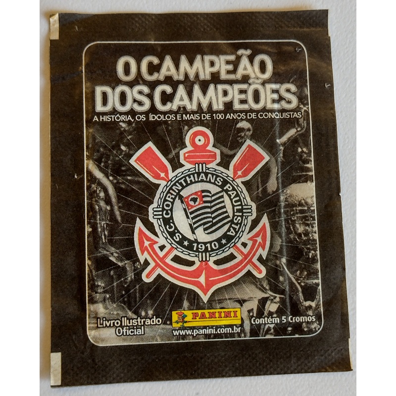 2017 Panini O Campeo dos Campees Corinthians (1) Sealed Sticker Pack