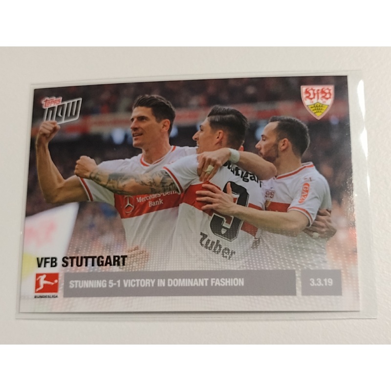 2018-19 Topps Now Bundesliga #87 VFB Stuttgart Trading Card