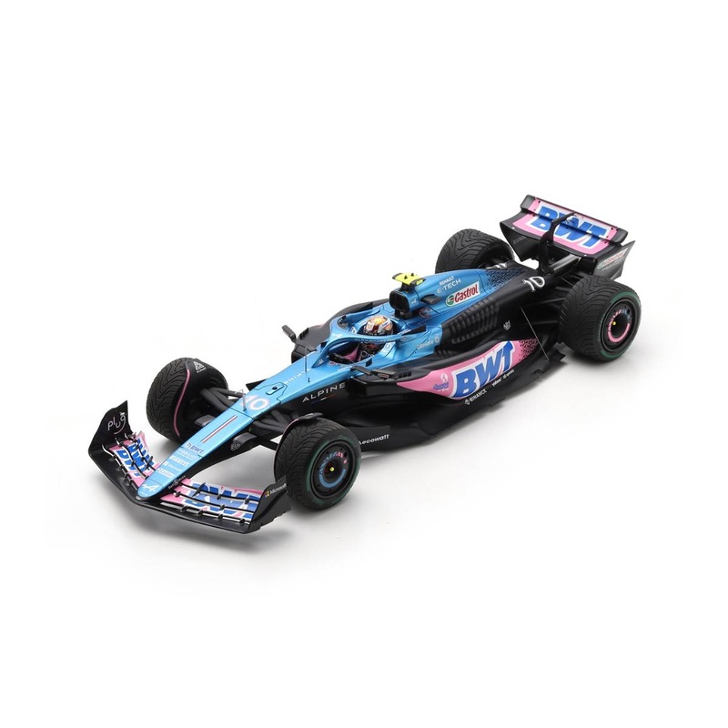 Alpine A523 No.10 BWT Alpine F1 Team – 7th Monaco GP – Pierre Gasly – 1:18 Scale Resin Model Car