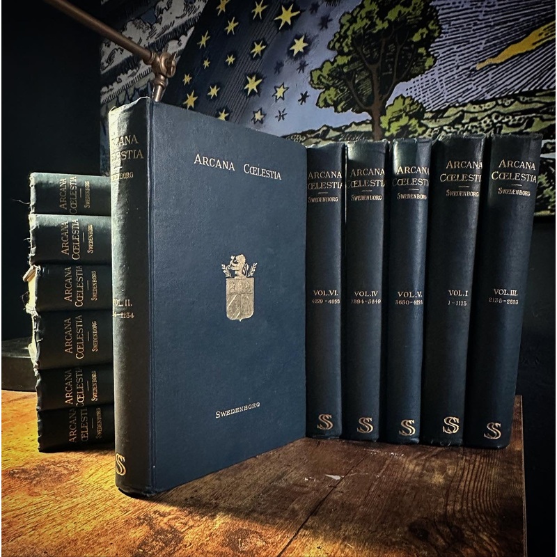 Arcana Coelestia by Emmanuel Swedenborg (12 Volume Set- Complete)