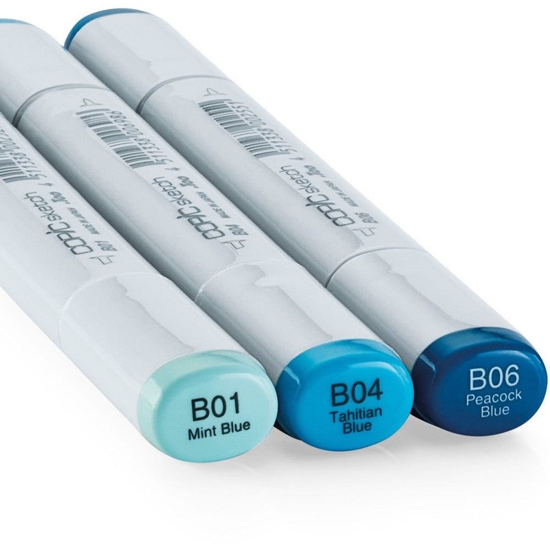 Color Fusion 6 by Copic – 3pkg