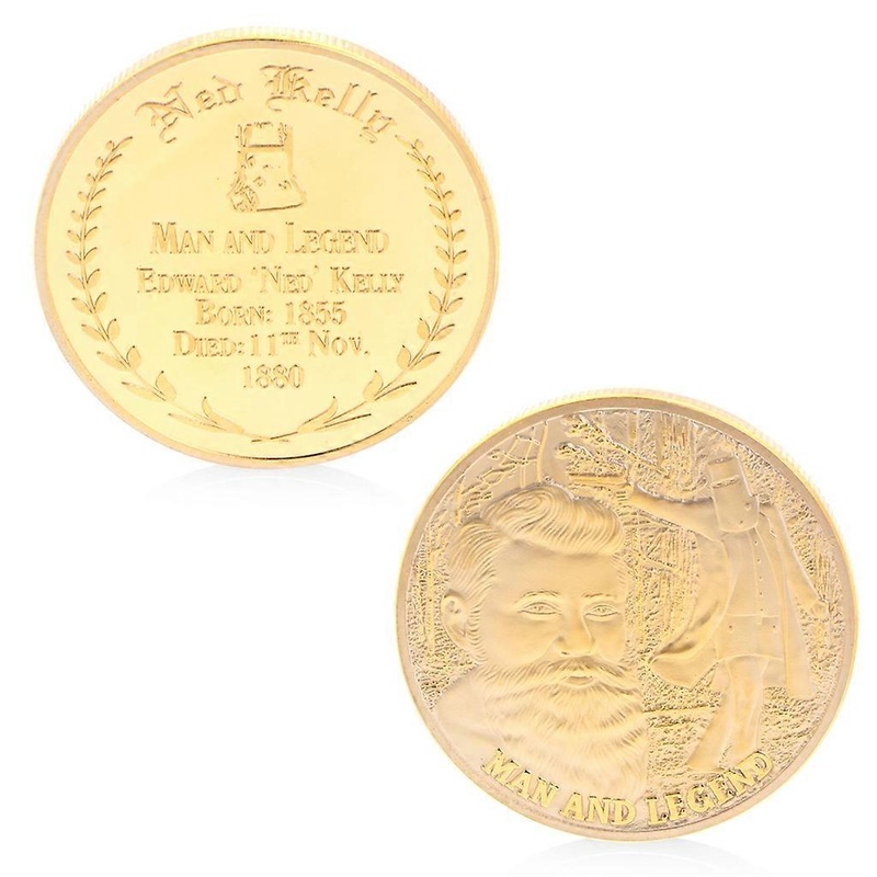 Men And Legend Copper Pattern Commemorative Coin Collection Gift Souvenir Art Metal Commemorative Coin  Gold