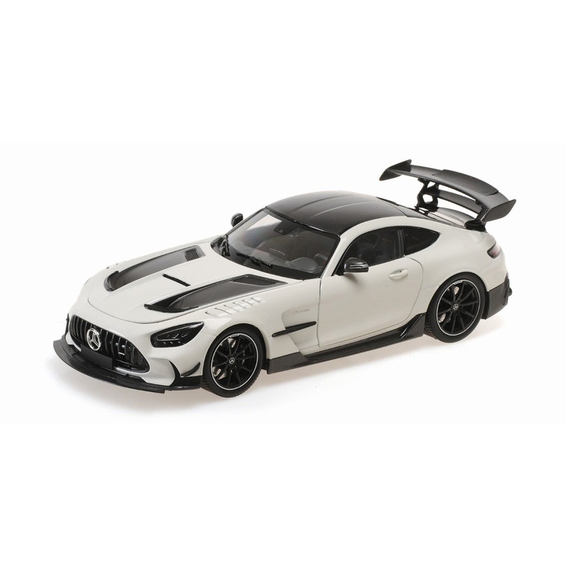 MERCEDES-AMG GT BLACK SERIES – 2021 – WHITE METALLIC – 1:18 Scale Diecast Model Car
