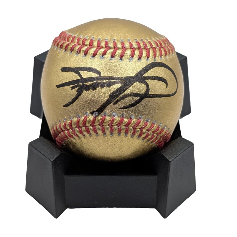 Sammy Sosa Autographed Rawlings Authentic Gold Baseball – JSA