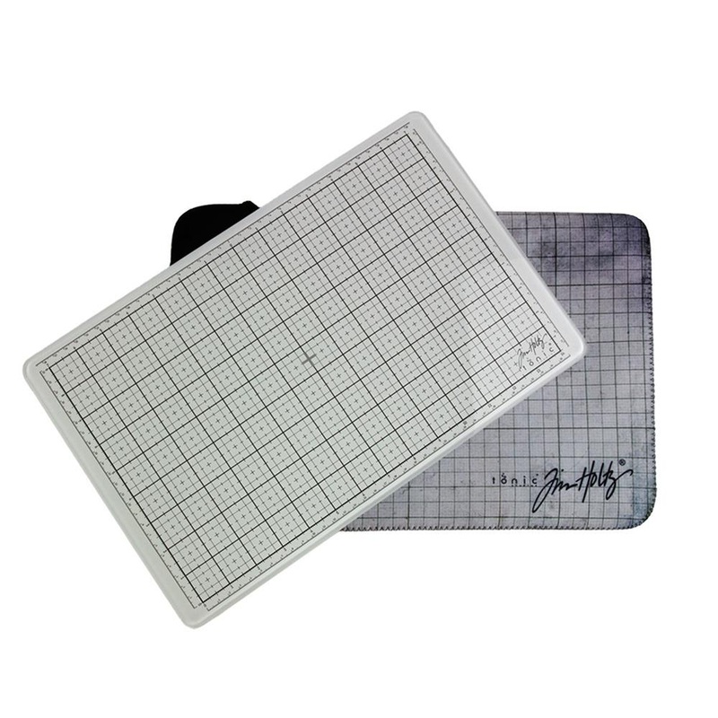 Tim Holtz Travel Glass Studio Mat and Case