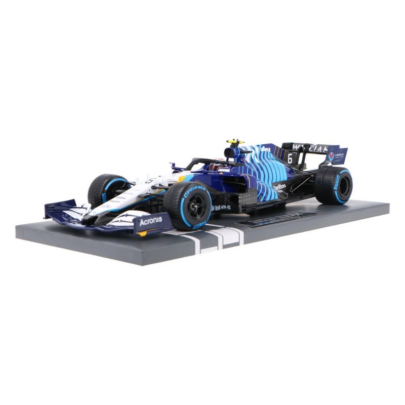 Williams Racing Mercedes FW43B – Nicholas Latifi- Belgian GP 2021 – 1:18 Scale Resin Model Car