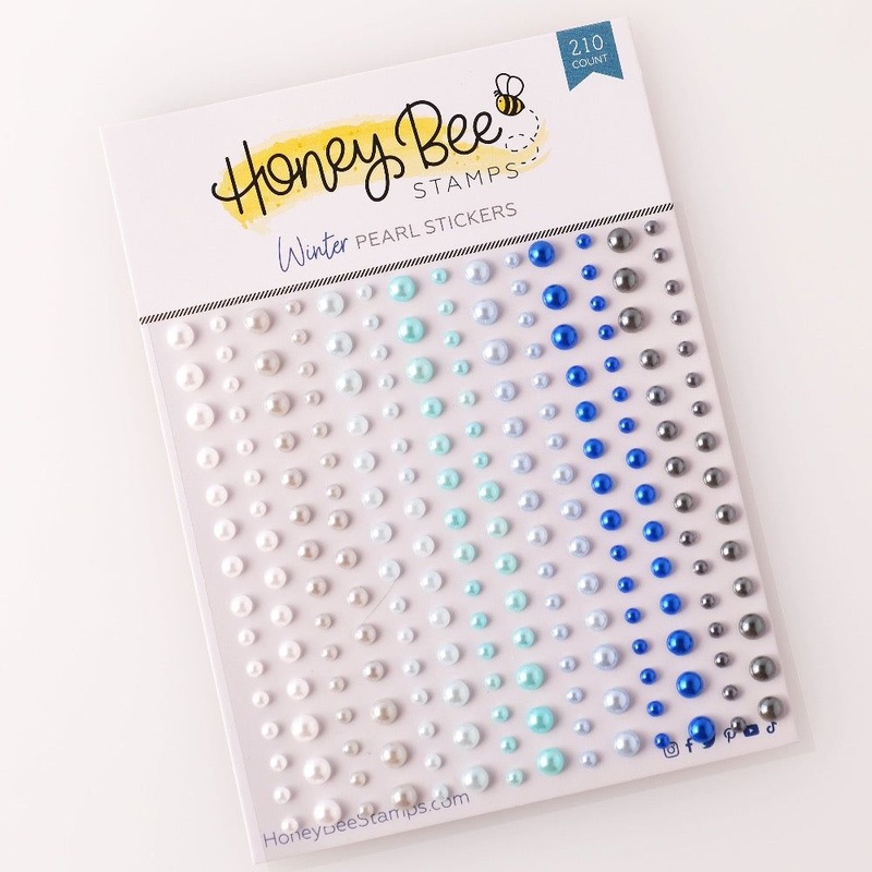 Winter Pearls – Pearl Stickers – 210 Count
