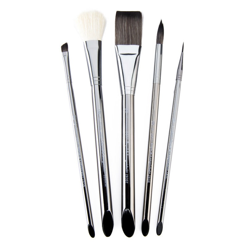 Zen 83 Series Brush Set, Watercolor – A (5pc)