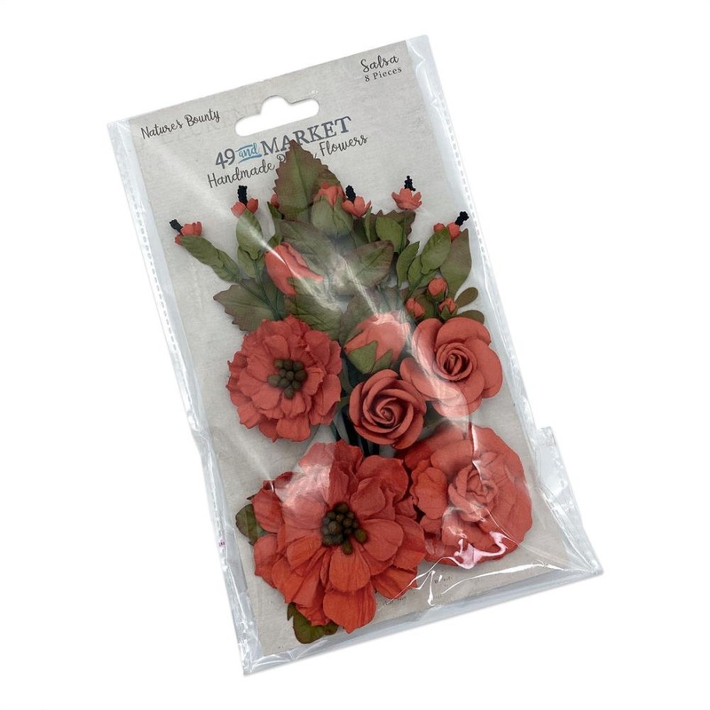 49 And Market Nature’s Bounty Paper Flowers – Salsa