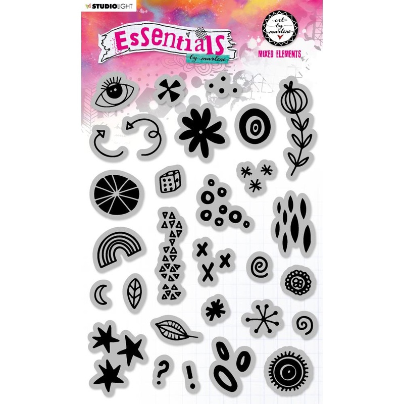 Art By Marlene Essentials Cling Stamp Sunset Landscape