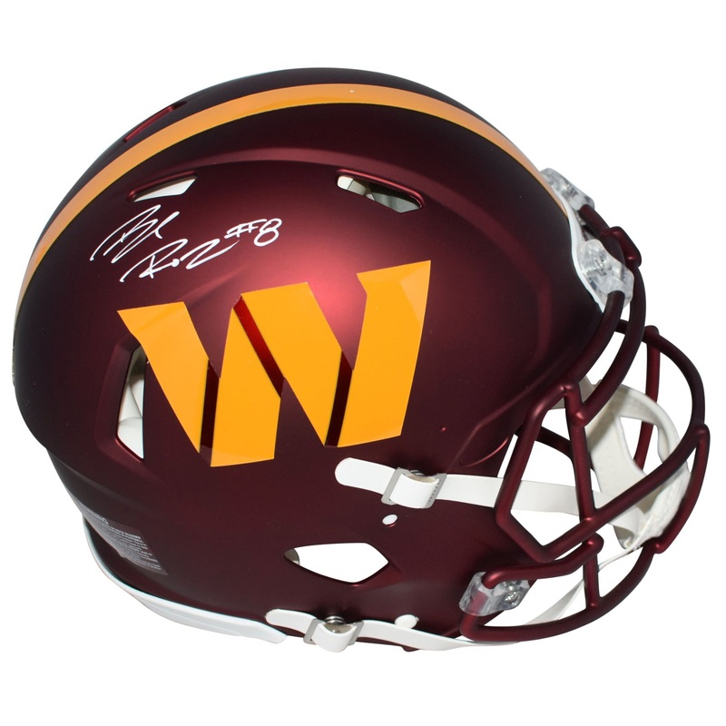 BRIAN ROBINSON JR SIGNED WASHINGTON COMMANDERS AUTHENTIC SPEED HELMET BECKETT