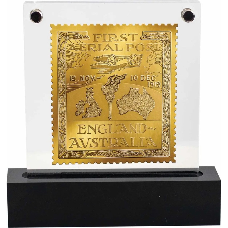 England to Australia First Flight Centenary Gold Tribute