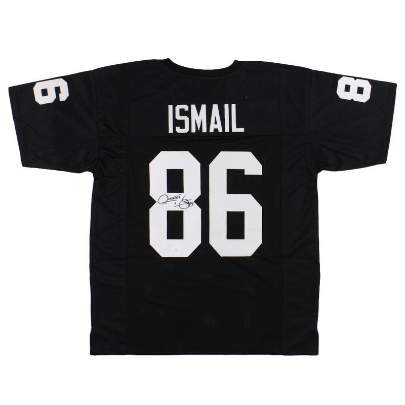 Rocket Ismail Signed Las Vegas Custom Black Jersey