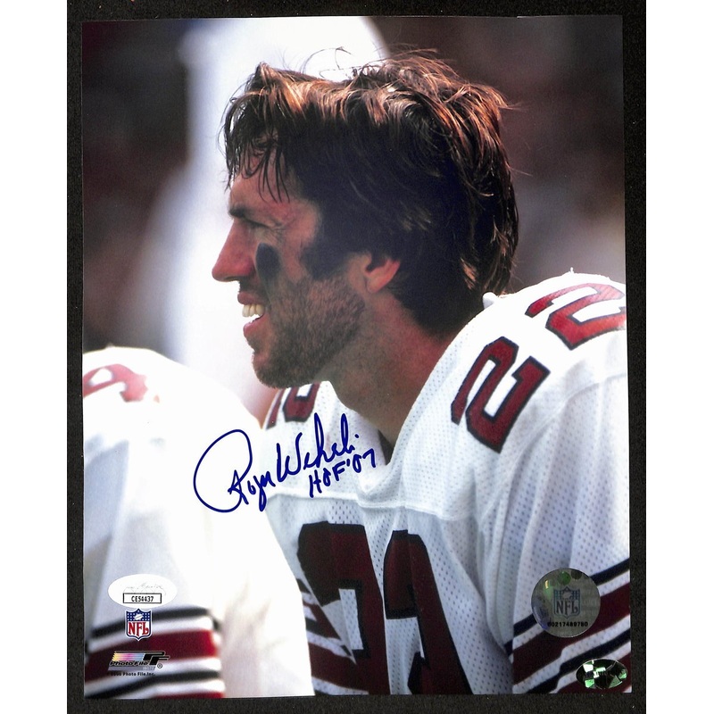 Roger Wehrli Arizona Cardinals Signed/Inscribed HOF 8×10 Photo JSA 196636