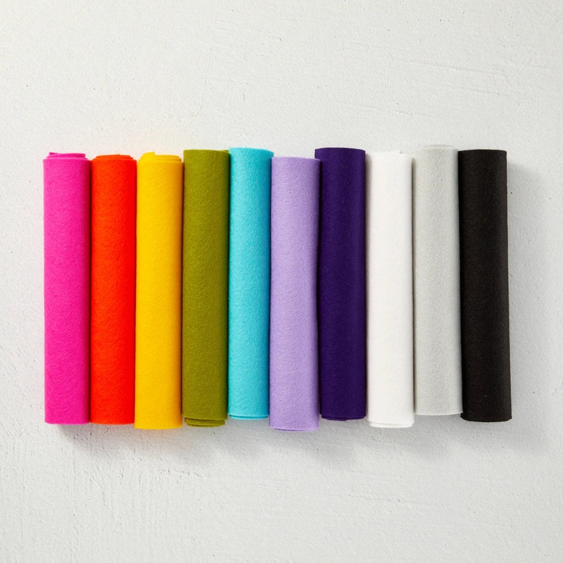 Spellbinders Merino Wool Felt Sheets Collection – Kaleidoscope