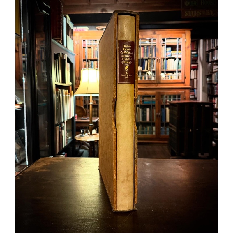 The Secret Teachings of All Ages by Manly P Hall 1928 True First Edition