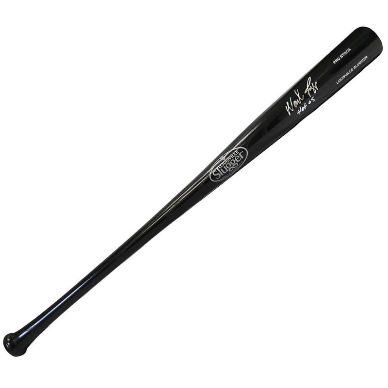 Wade Boggs Signed Louisville Slugger Black Baseball Bat w/HOF’05 (SCHWARTZ COA)