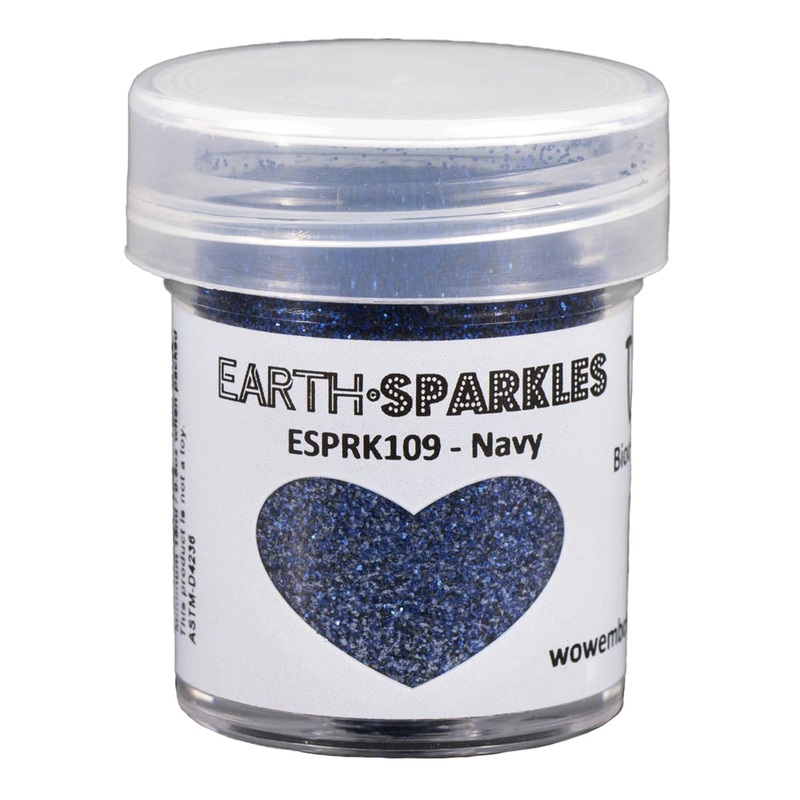 WOW! Embossing Earth Sparkles Glitter 15ml – Navy