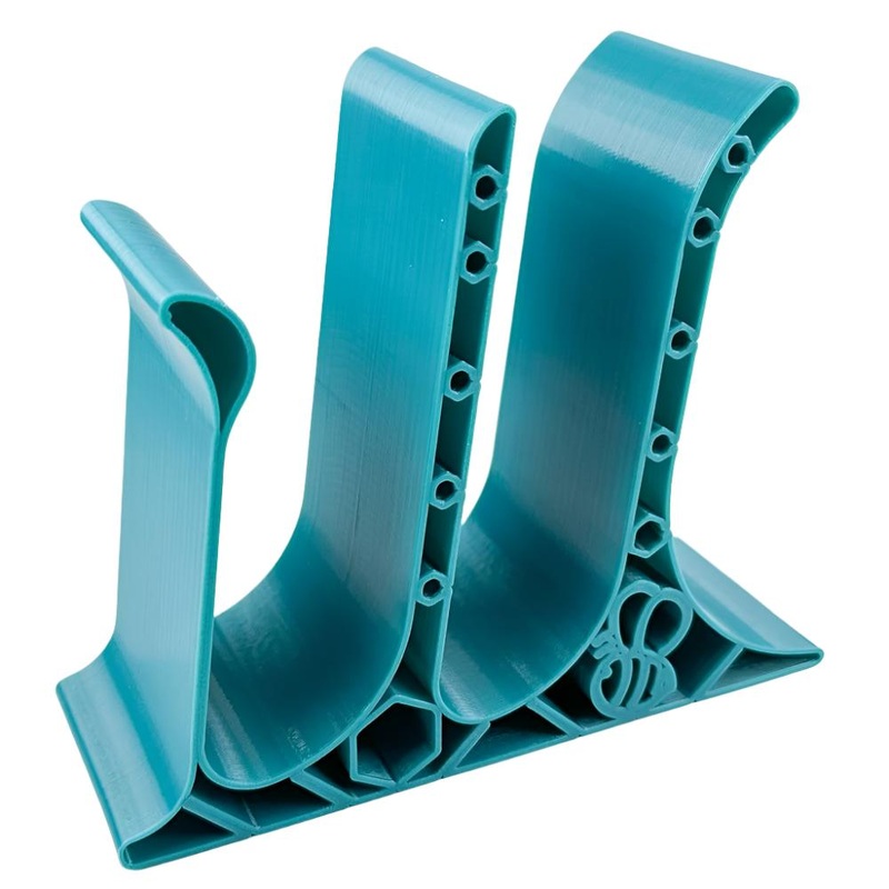 Bee Creative Craft Desk Organizer – Teal Klutter Keeper