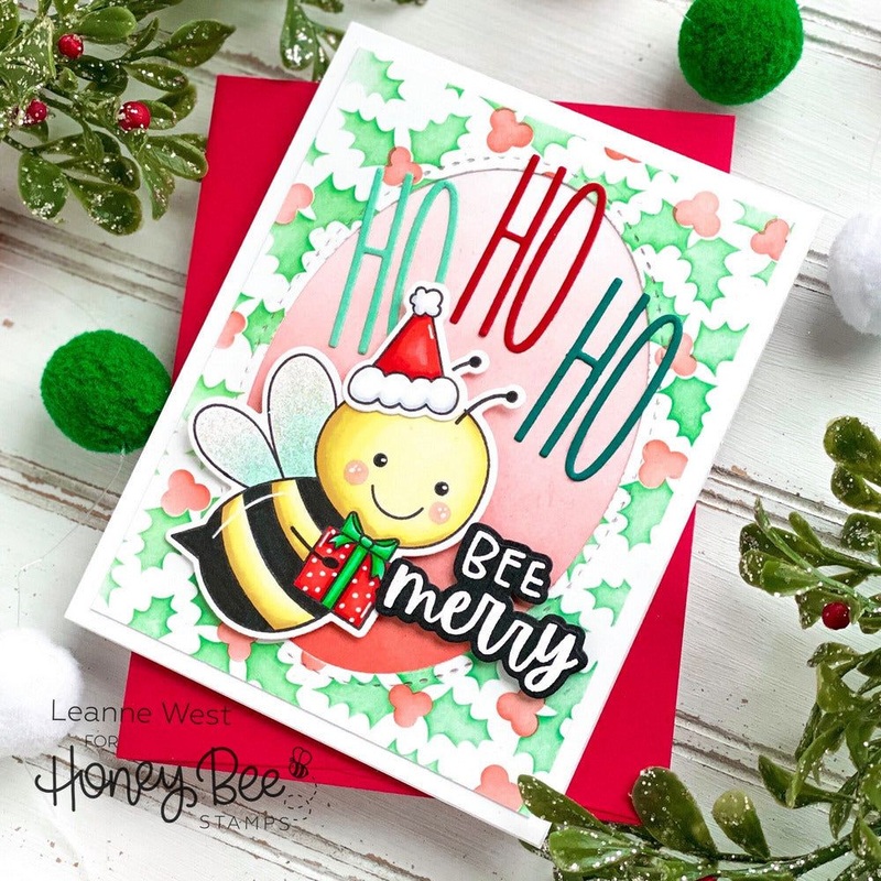 Holly and Berries – Set of 2 – 6×6 Layering Stencils – Retiring