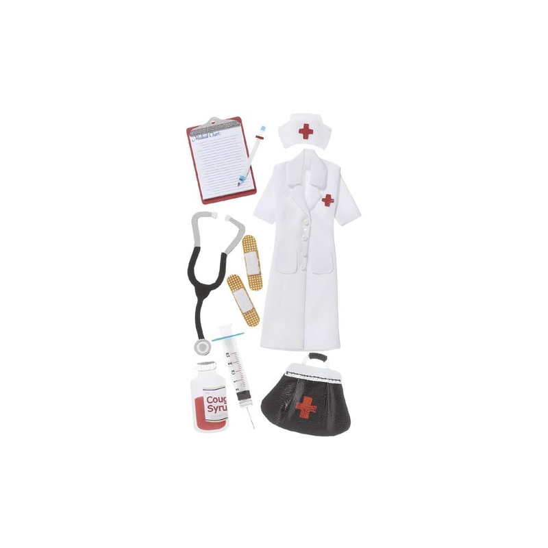 Jolee’s Le Grande Dimensional Stickers Nurse
