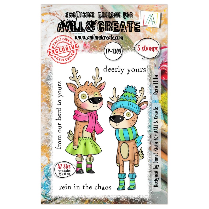 AALL and Create –  A7 Stamp Set – Rein It In #1309