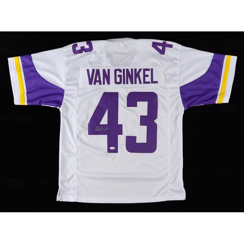 Andrew Van Ginkel Signed Minnesota Vikings Jersey (JSA COA) 2019 5th Round Pk LB