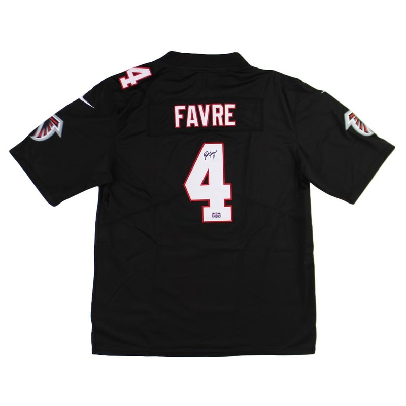 Brett Favre Autographed Atlanta Falcons Authentic Home Jersey – Radtke