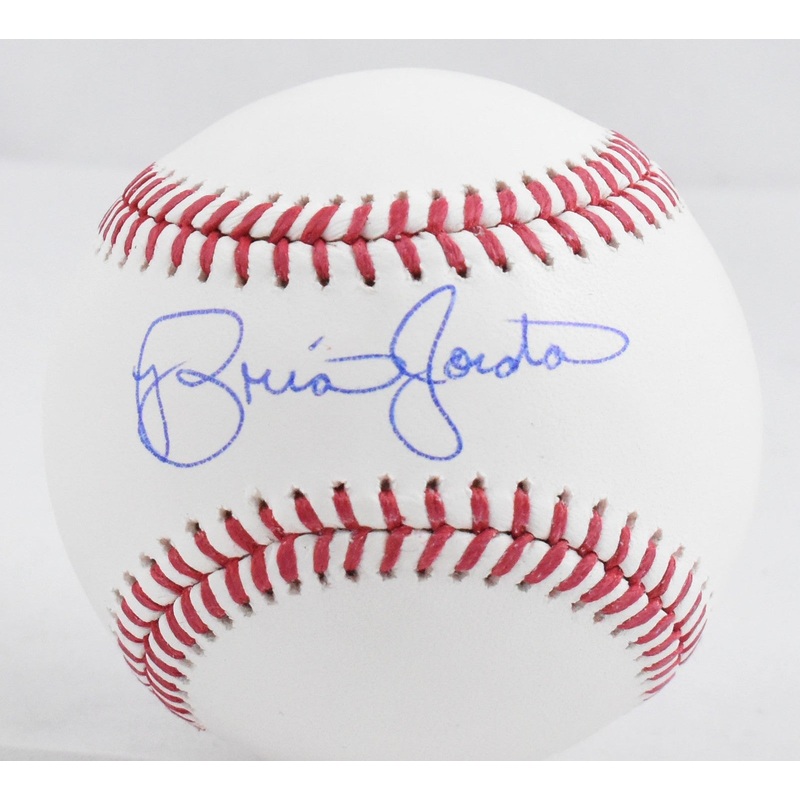 Brian Jordan Autographed Rawlings OML Baseball – Beckett W Hologram *Blue