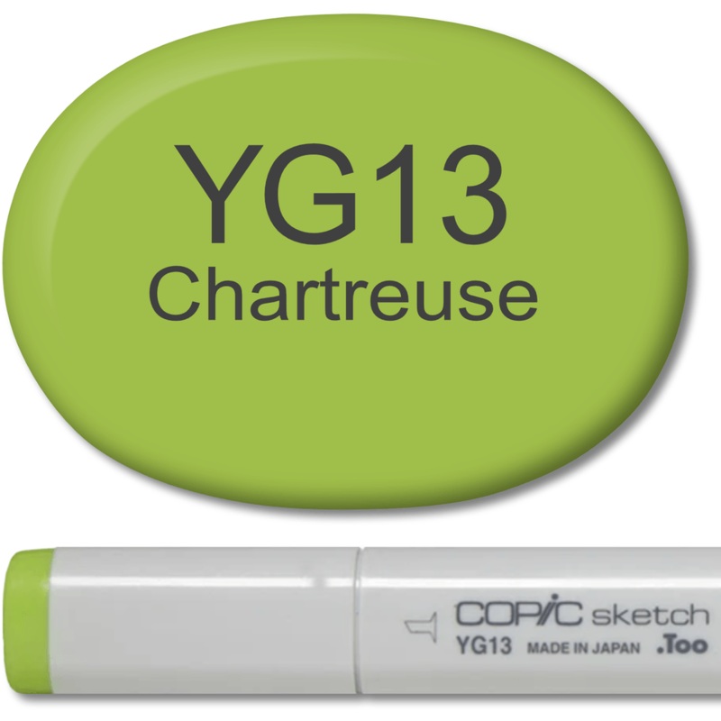 Copic Sketch Marker – YG13 Chartreuse